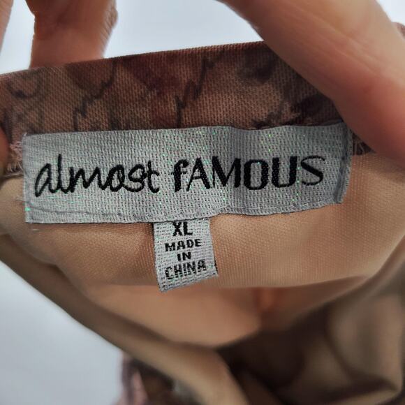 Y2K Fairy Grunge Whimsy Dress Womens XL Floral Cherub Angel Print Mesh Lined - Picture 3 of 11